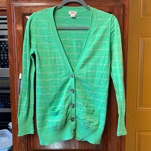 Women’s Green Cardigan